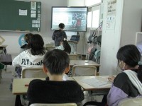 スマホ安全教室の様子