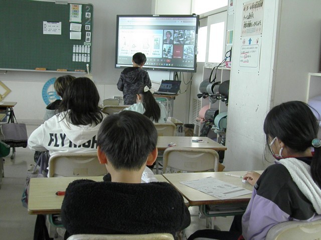 スマホ安全教室の様子