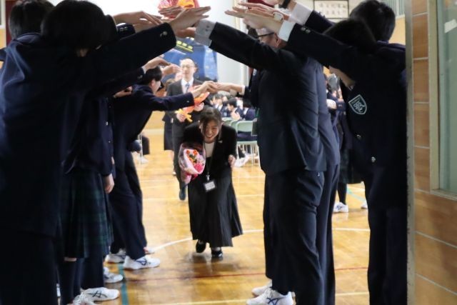 あれ？アーチに転出者が・・・