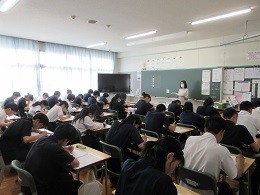 ３年生にとっては受験生として臨む最初の定期テスト